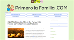 Desktop Screenshot of primerolafamilia.com